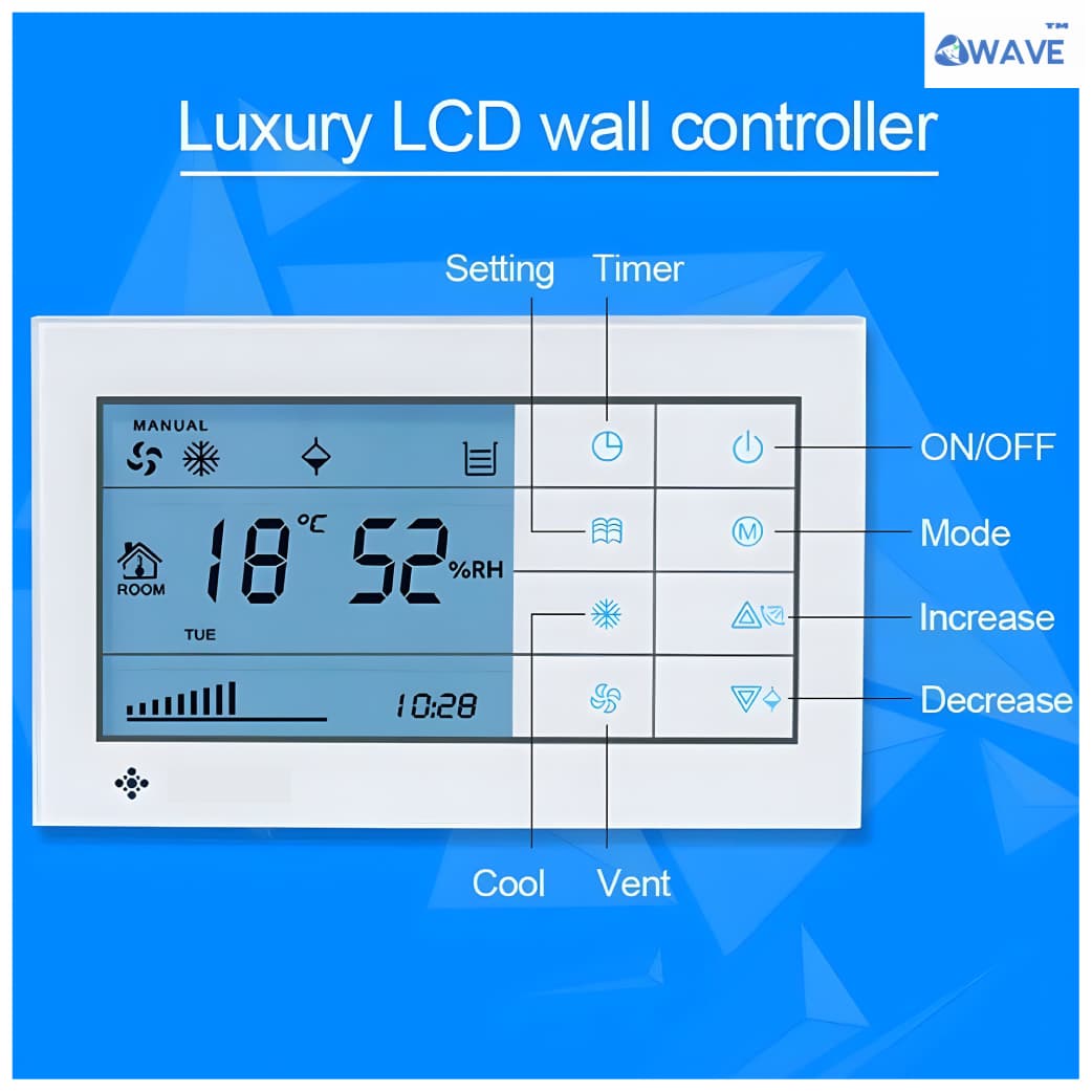 Luxury LCD Wall Controller image 1